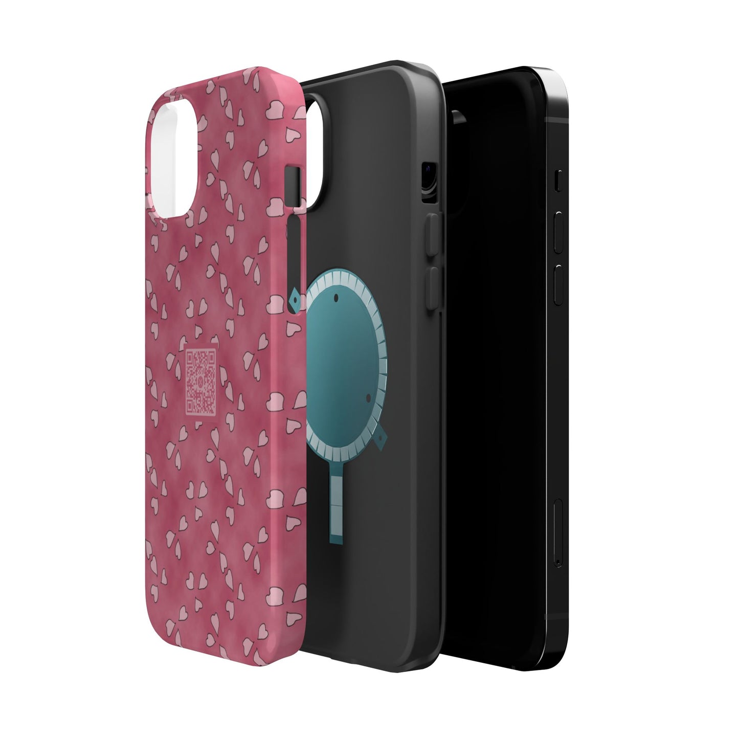 Pink XRP Romance Magnetic Tough Cases