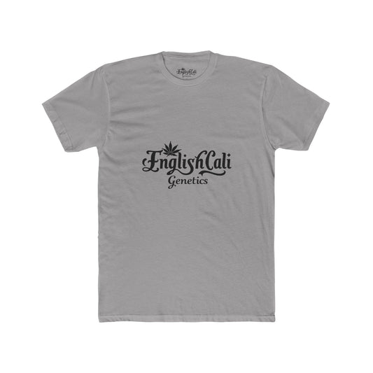 EnglishCaliGenetics T-Shirt — Cannabis Leaf Logo Tee