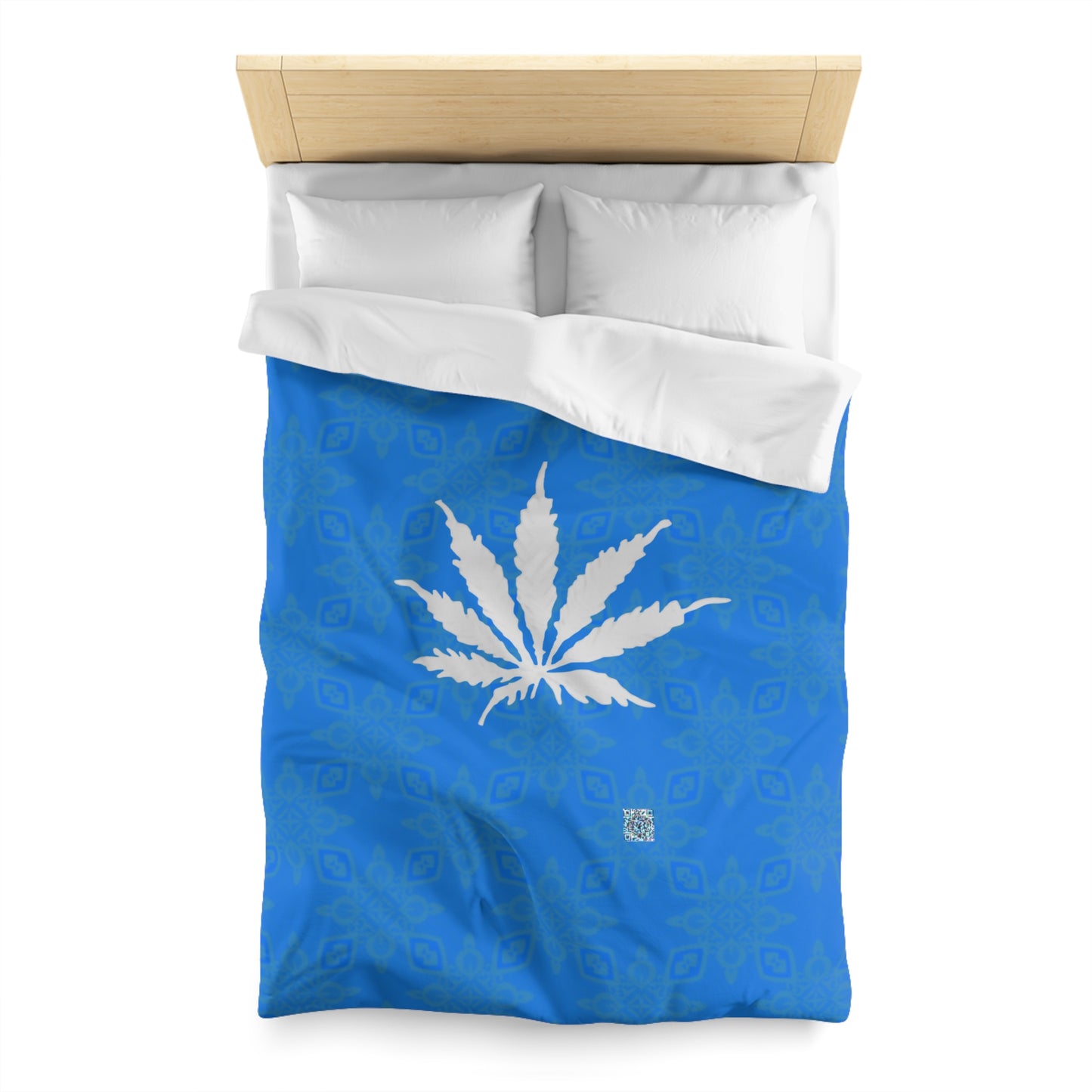 Sapphire BLUE-ICE Infinite Universe Microfiber Duvet Cover