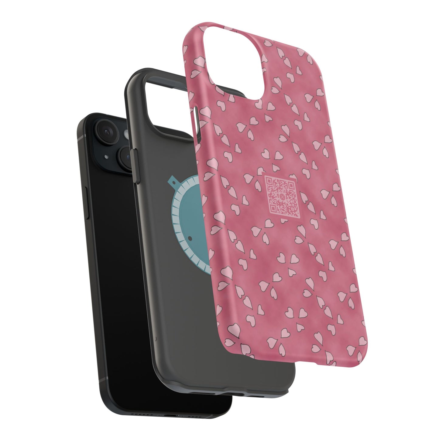 Pink XRP Romance Magnetic Tough Cases