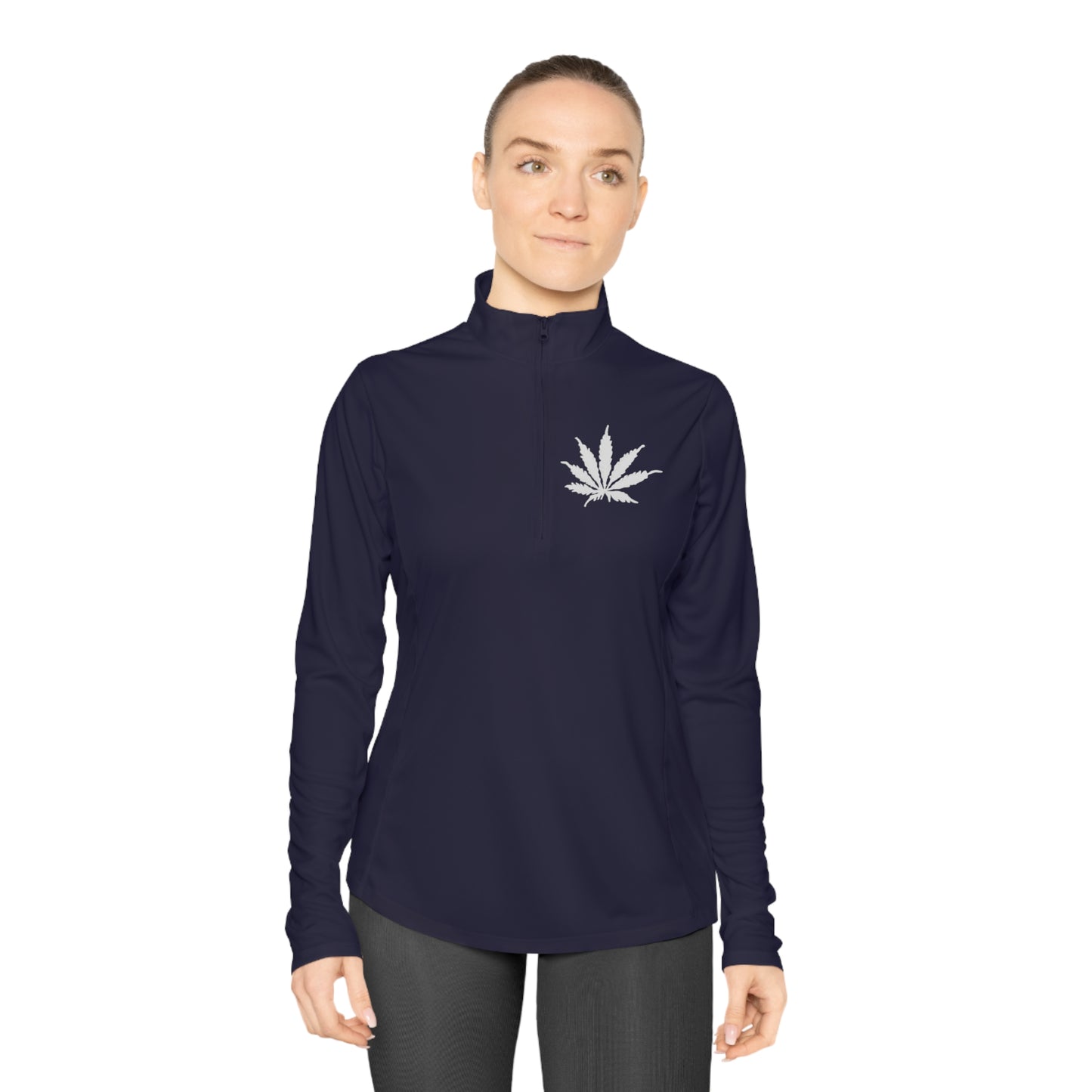 Luxurious Ladies Quarter-Zip Pullover