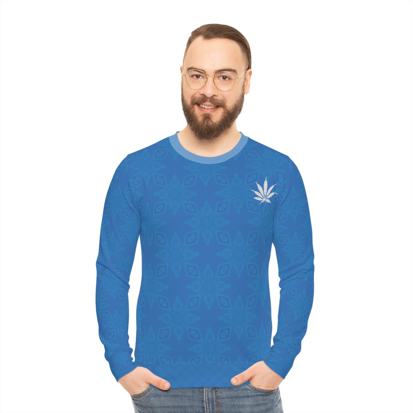 Sapphire BLUE-ICE Infinite Universe Lightweight Sweatshirt (AOP)