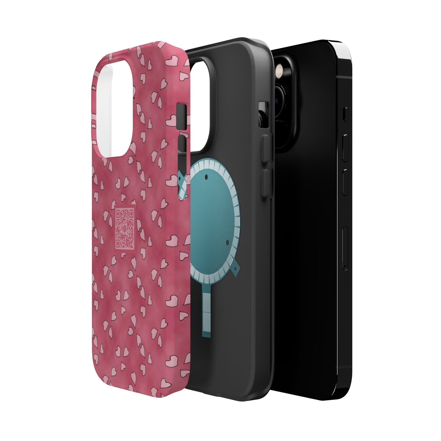 Pink XRP Romance Magnetic Tough Cases