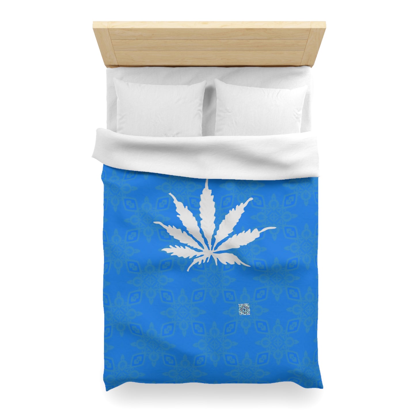 Sapphire BLUE-ICE Infinite Universe Microfiber Duvet Cover
