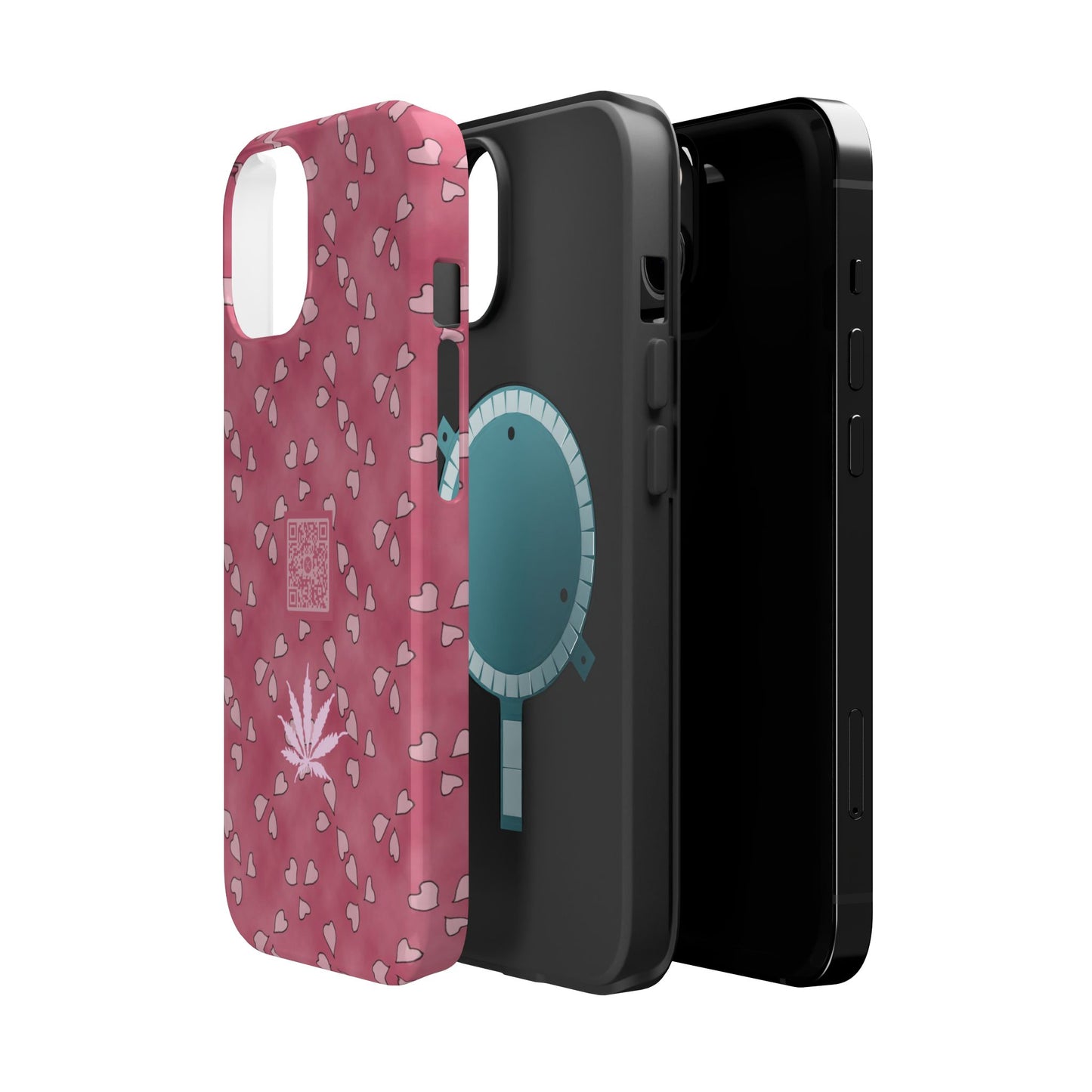 Pink XRP Romance Magnetic Tough Cases