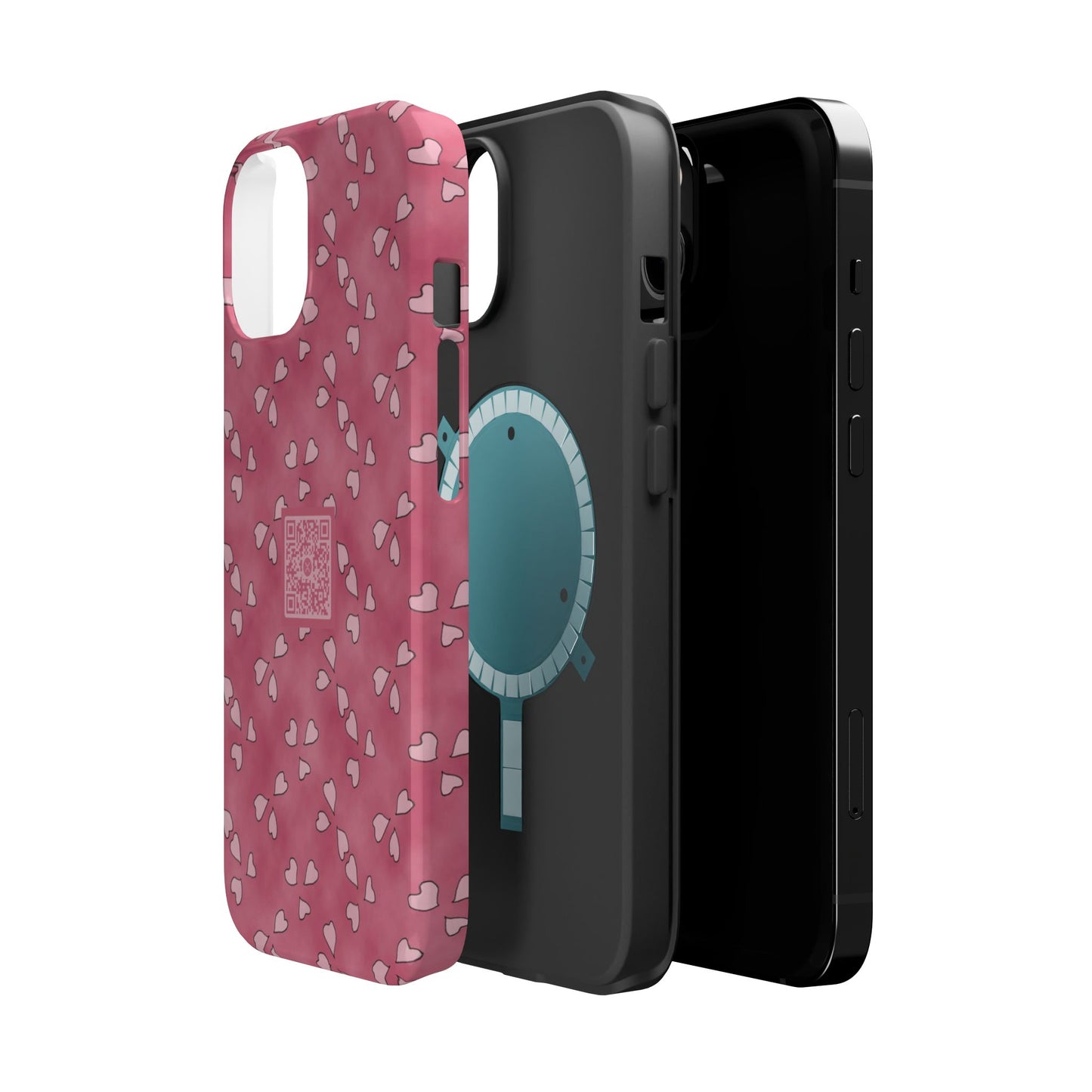 Pink XRP Romance Magnetic Tough Cases