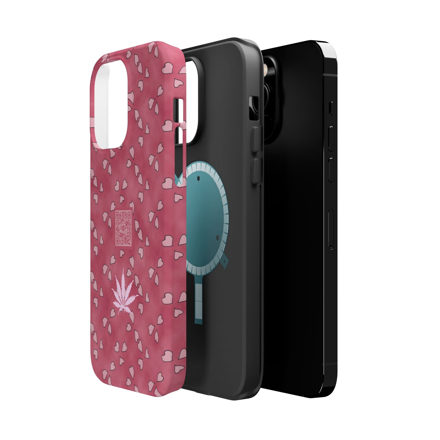 Pink XRP Romance Magnetic Tough Cases