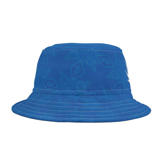 Sapphire Blue-ICE Infinite Universe Bucket Hat (AOP)