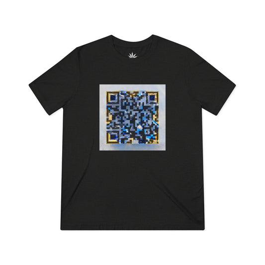 Sapphire Diamond Infinite Universe Unisex Triblend Tee
