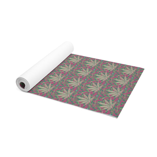SAVED US CANNABIS CHRIST RETURNED MEDITATION/Foam Yoga Mat