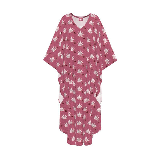 NEW PINK RUBY RED DIAMOND Kaftan