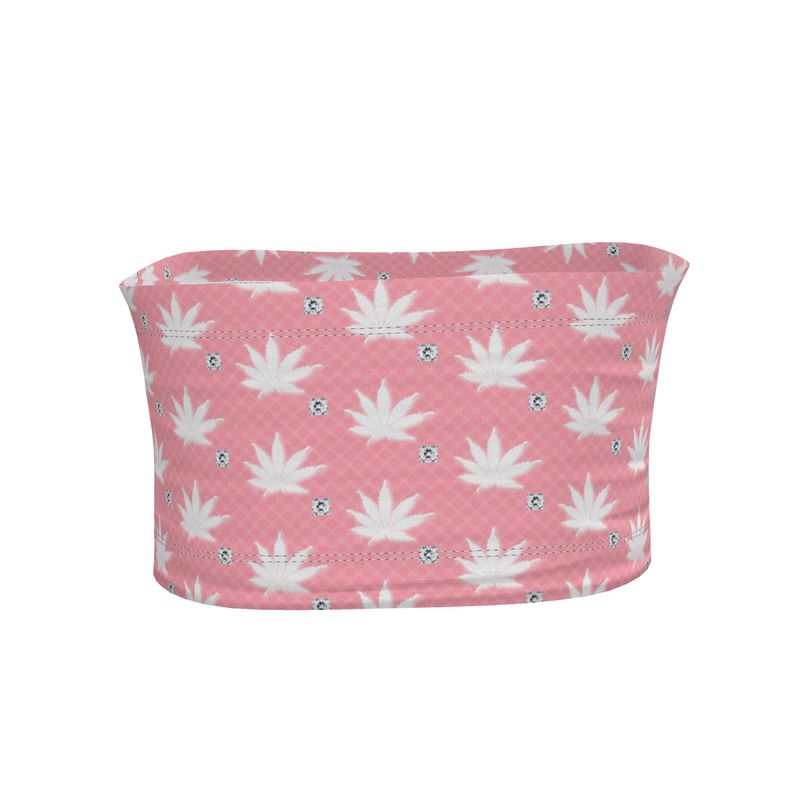 FROSTED BRIGHT TRUE PINK ICED DIAMOND Boob Tube