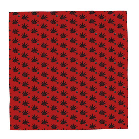 Black on Red Infinite Universe Paisley Bandana