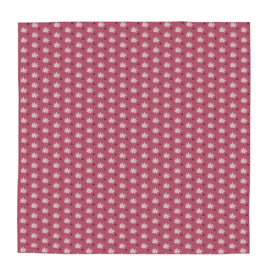 NEW PINK RUBY RED DIAMOND SCALF