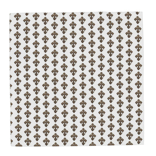 Christain Cross Paisley Bandana