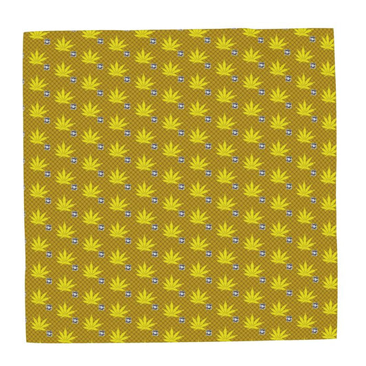 GOLD ICED DIAMOND Infinite Universe Paisley Bandana