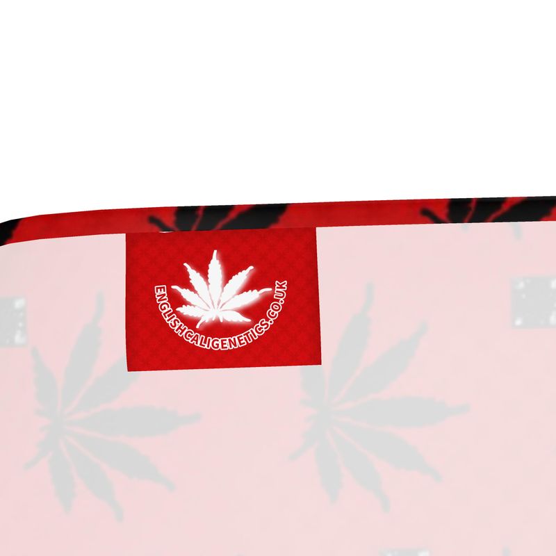 Black on Red Infinite Universe Bandana