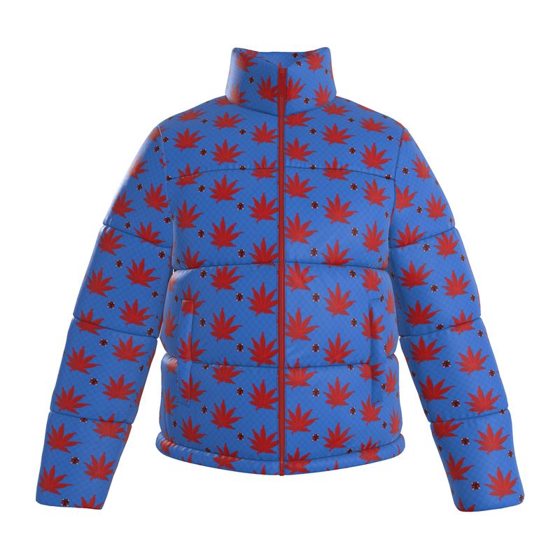 BLOOD STAR STRUCK Infinite Universe Mens Puffer Jacket