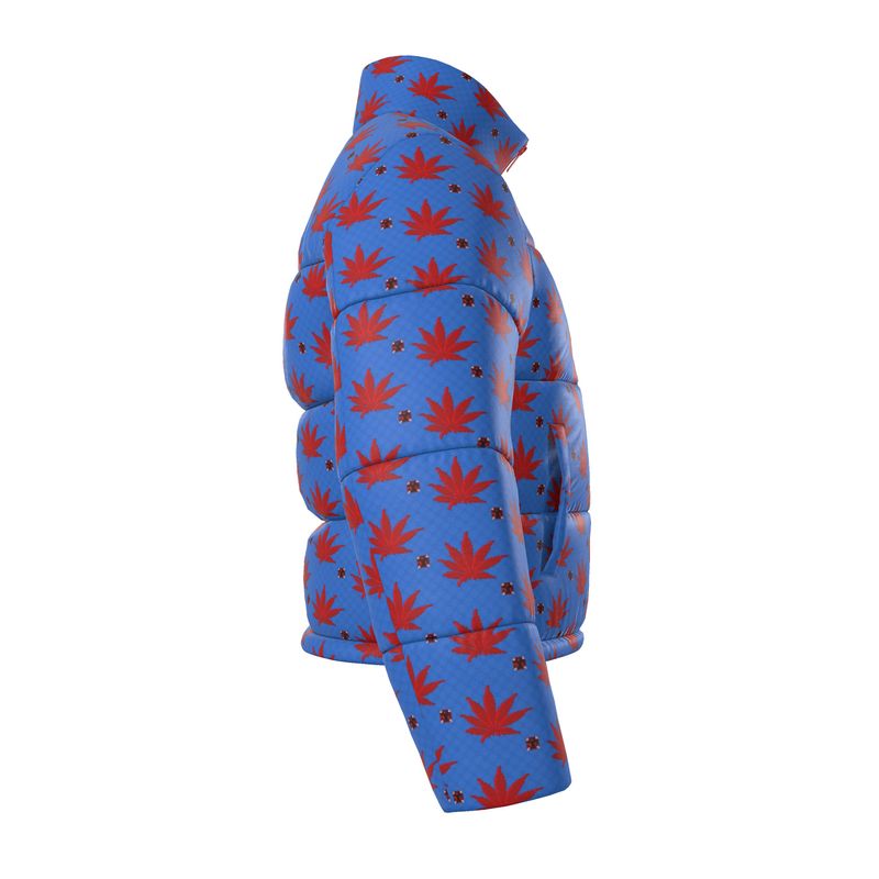 BLOOD STAR STRUCK Infinite Universe Mens Puffer Jacket