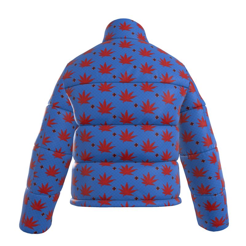 BLOOD STAR STRUCK Infinite Universe Mens Puffer Jacket