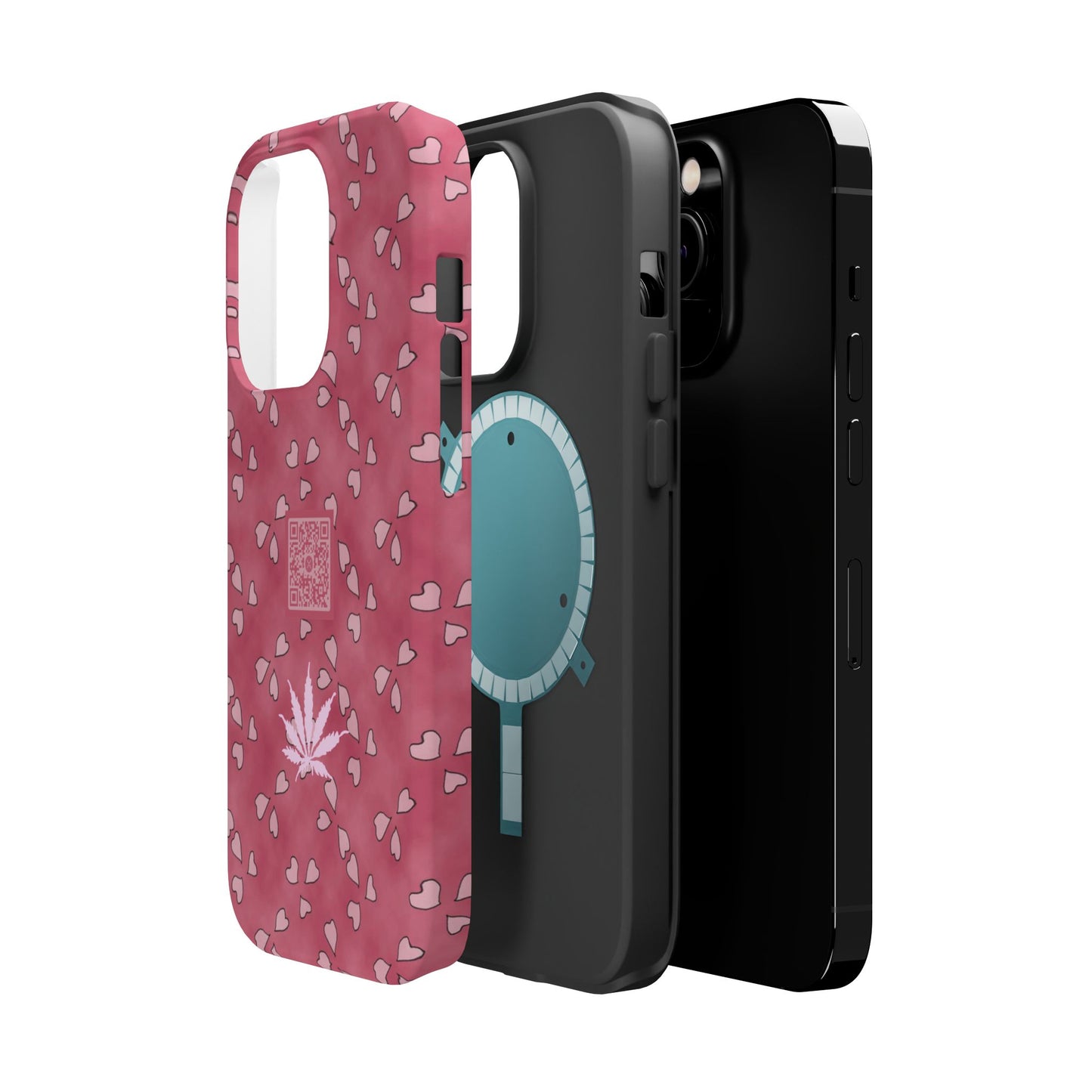 Pink XRP Romance Magnetic Tough Cases