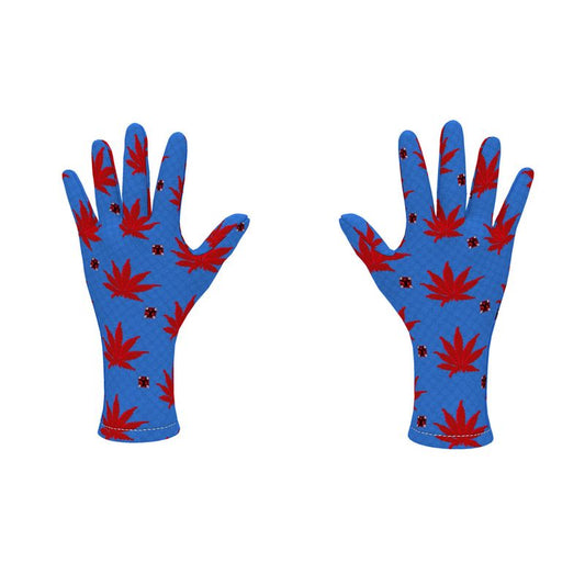 BLOOD STAR STRUCK Infinite Universe Fleece gloves