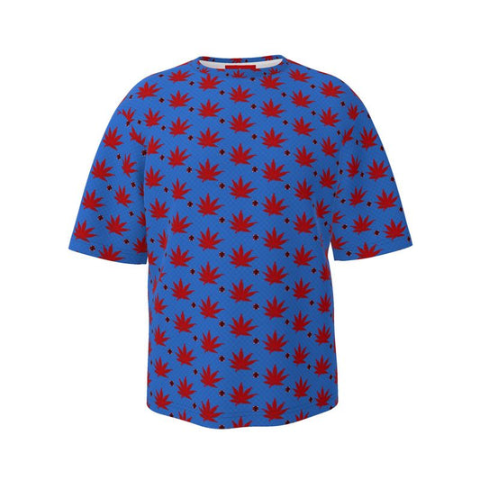 BLOOD STAR STRUCK Infinite Universe Mens Oversized T-Shirt