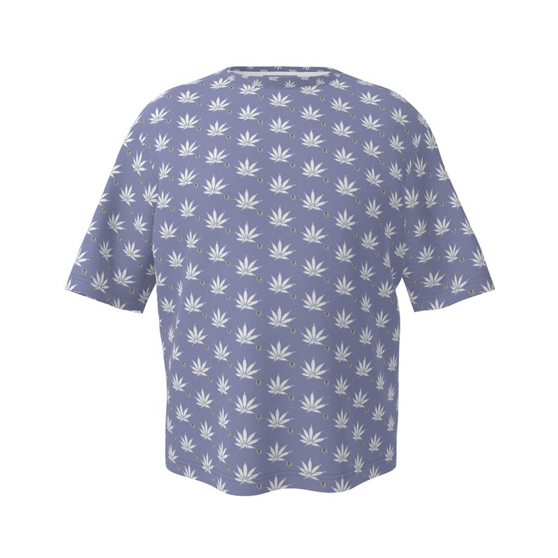 TRUE PURPLE ICE DIAMOND Infinite Universe Mens Oversized T-Shirt