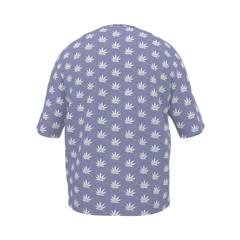TRUE PURPLE ICE DIAMOND Infinite Universe Mens Oversized T-Shirt