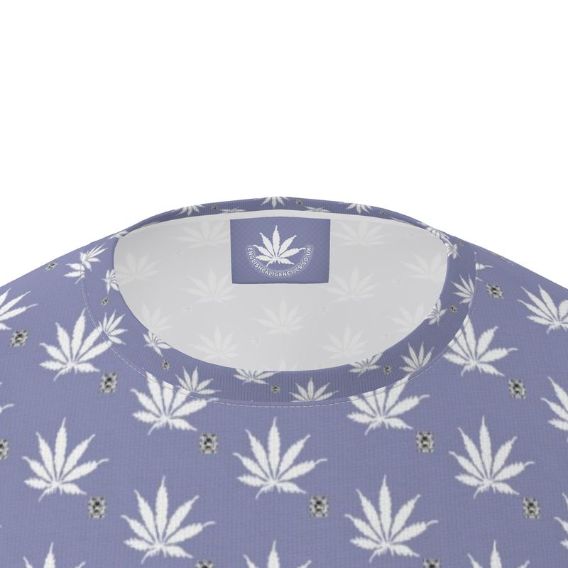 TRUE PURPLE ICE DIAMOND Infinite Universe Mens Oversized T-Shirt