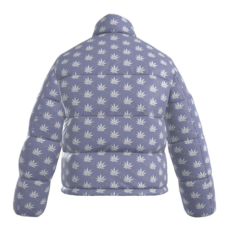 TRUE PURPLE ICE DIAMOND Infinite Universe Mens Puffer Jacket
