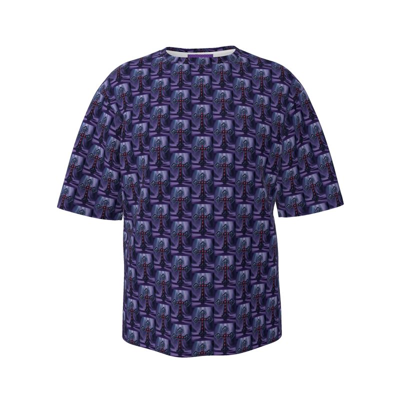 RICH CROSS Infinite Universe Mens Oversized T-Shirt