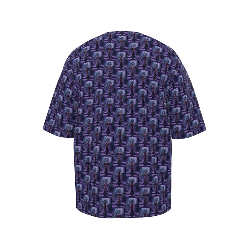 RICH CROSS Infinite Universe Mens Oversized T-Shirt