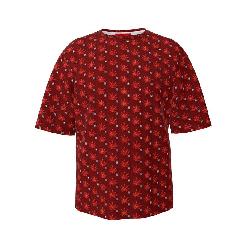 SHARP BLOOD ICED FROST DIAMOND IU Mens Oversized T-Shirt
