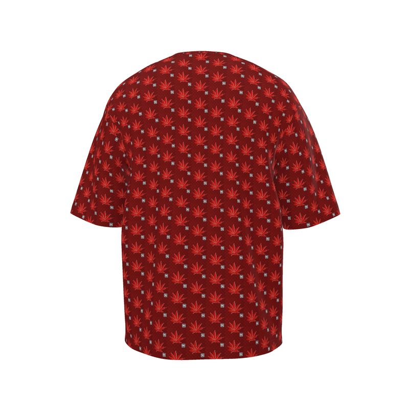 SHARP BLOOD ICED FROST DIAMOND IU Mens Oversized T-Shirt