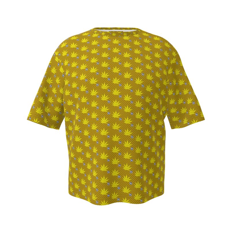 GOLD ICED DIAMOND Infinite Universe Mens Oversized T-Shirt