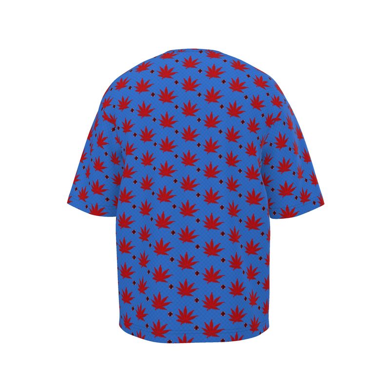 BLOOD STAR STRUCK Infinite Universe Mens Oversized T-Shirt