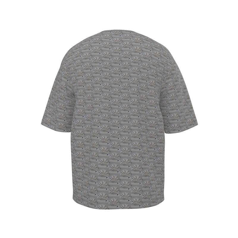 ICED OUT WHITE GOLD Infinite Universe Mens Oversized T-Shirt