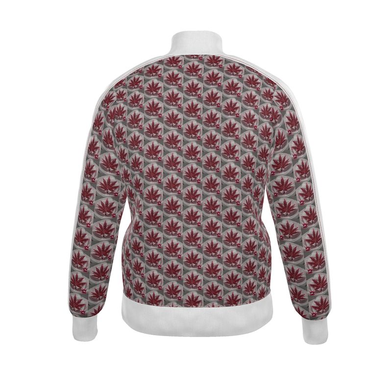 CREAME BLOOD THIRST RUBY RED ICED DIAMOND IU Mens Tracksuit Jacket