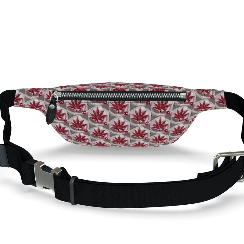 CREAME BLOOD THIRST RUBY RED ICED DIAMOND IU Fanny Pack