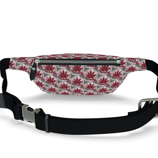 CREAME BLOOD THIRST RUBY RED ICED DIAMOND IU Fanny Pack