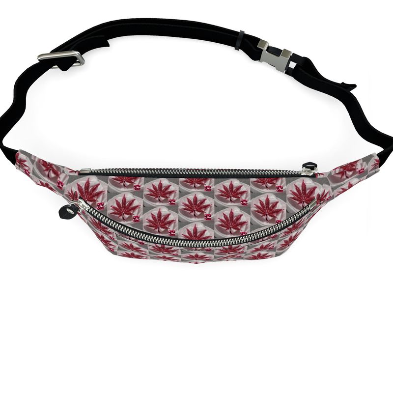 CREAME BLOOD THIRST RUBY RED ICED DIAMOND IU Fanny Pack