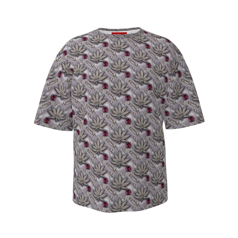 BLOOD THIRSTY RUBY DIAMOND Infinite Universe Mens oversized T-Shirt