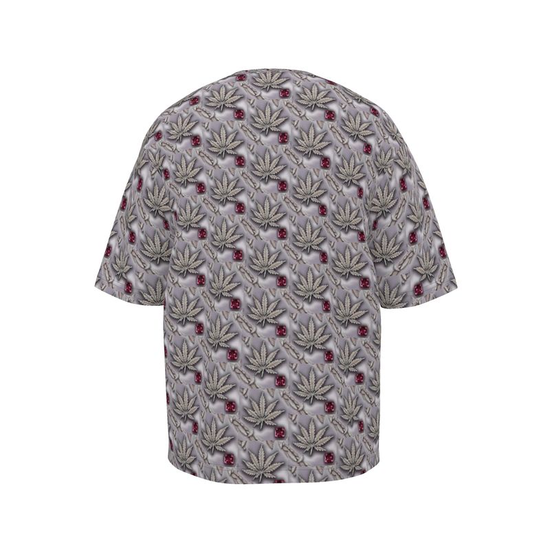 BLOOD THIRSTY RUBY DIAMOND Infinite Universe Mens oversized T-Shirt