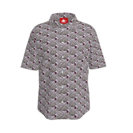 BLOOD THIRSTY RUBY RED DIAMOND IU Mens Short Sleeve Shirt