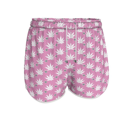 NEW PINK ICED DIAMOND Infinite Universe Womens Running Shorts