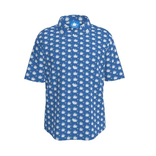 FROSTED HOPE BLUE Infinite Universe Mens Short Sleeve Shirt