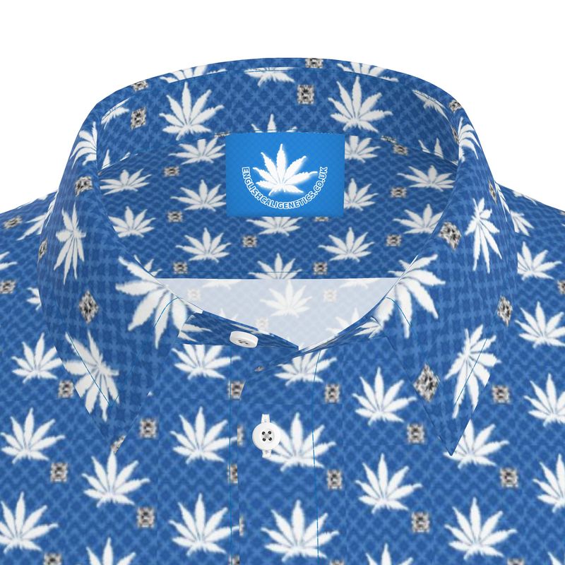FROSTED HOPE BLUE Infinite Universe Mens Short Sleeve Shirt