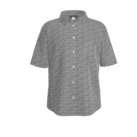 ICED OUT WHITE GOLD Infinite Universe Mens Short Sleeve Shirt