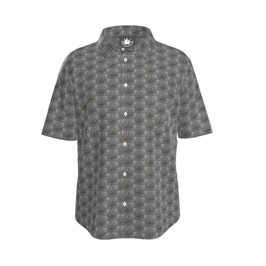 DARK WHITE ICE DIAMOND Infinite Universe Mens Short Sleeve Shirt